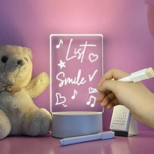 Creative Note Board Creative Led Night Light USB Message Board Holiday Light With Pen Gift For Children Girlfriend Decoration Night Lamp