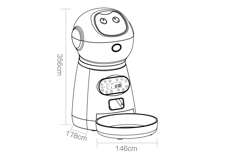 Automatic pet feeder - Image 2