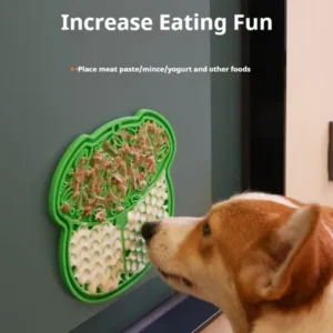Lick Mat For Dogs And Cats Dog Slow Feeder Mat With Strong Suction